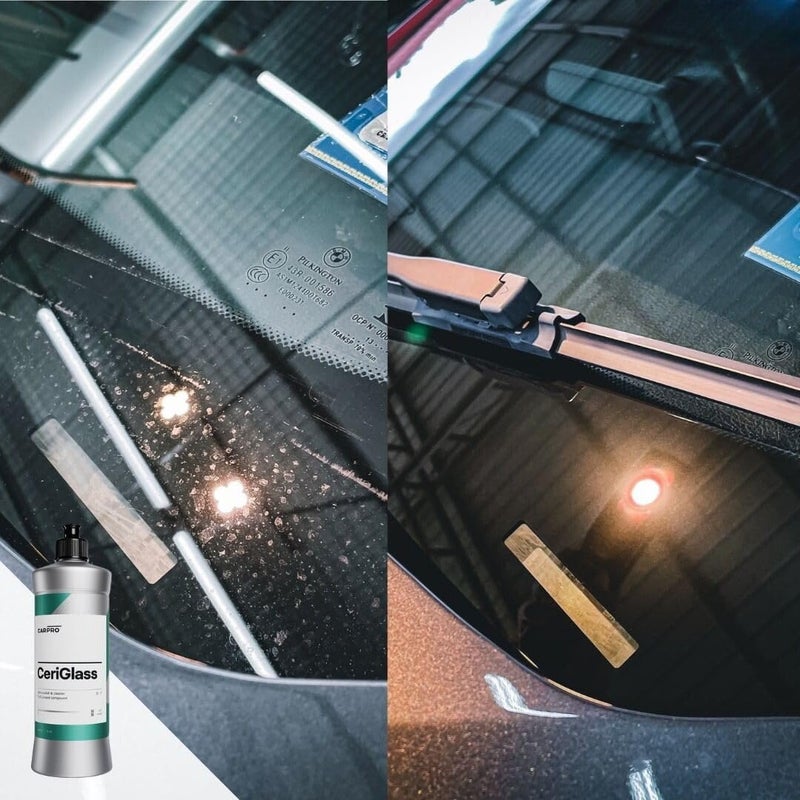 CarPro مركب تنظيف وتلميع الزجاج CeriGlass - 500 مل (17 أونصة) - Image 5